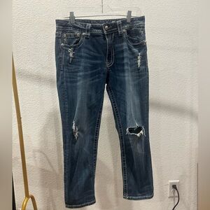 Miss Me pink bedazzled Jeans